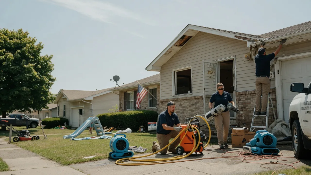 Water Damage Restoration in Bridgeville, PA near me